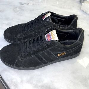 Gola Black Suede Sneakers